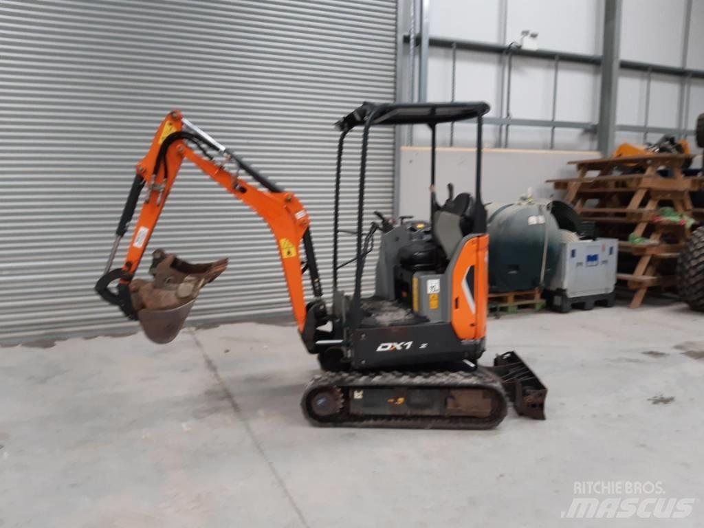 Doosan DX17Z Miniescavadeiras