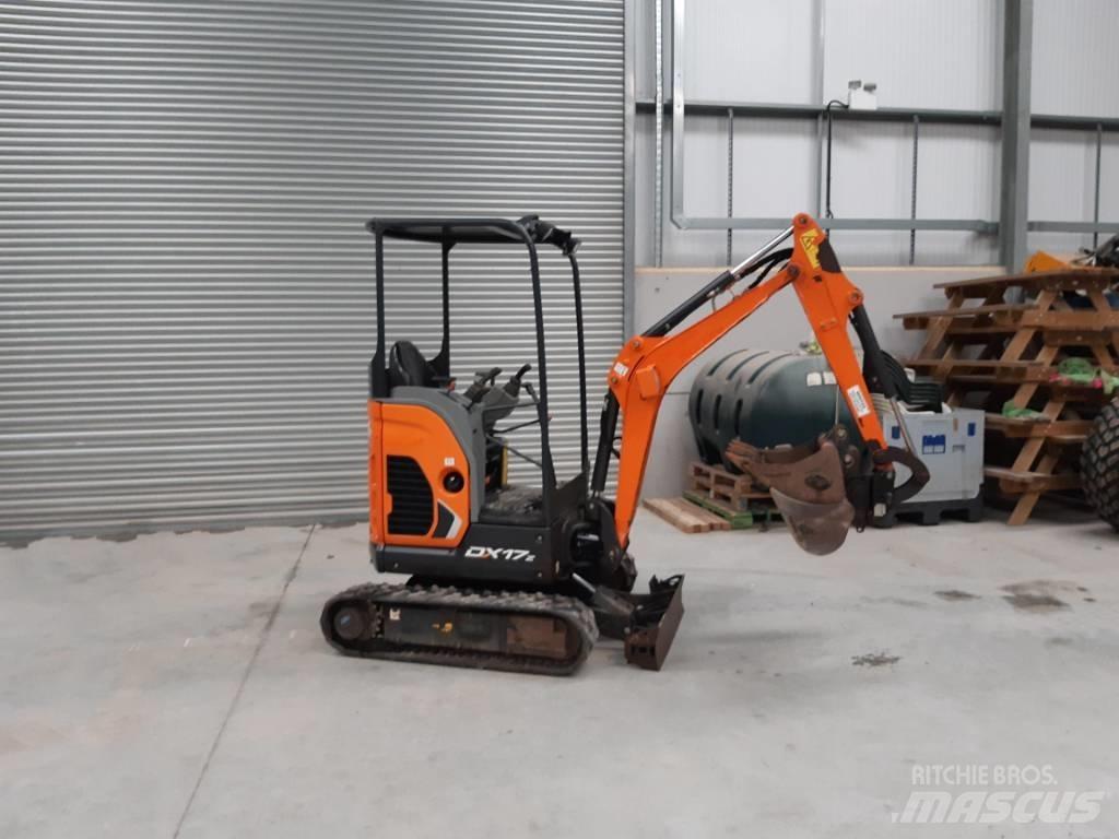 Doosan DX17Z Miniescavadeiras