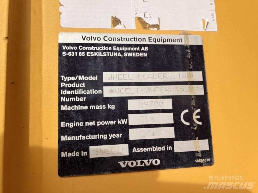 Volvo L180H Carregadeiras de rodas