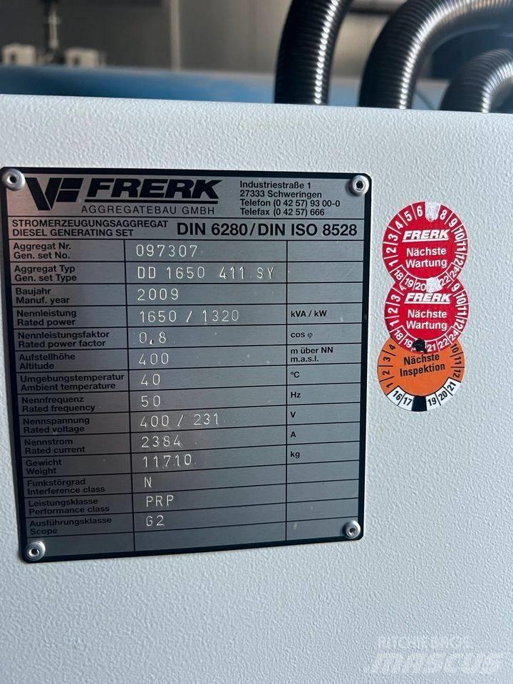 MTU 1650 KVA Geradores Diesel