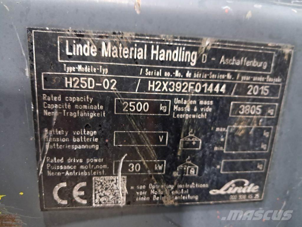 Linde H25D-02 Empilhadores Diesel