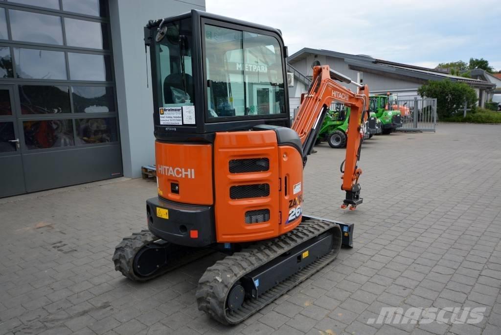 Hitachi ZX 26 U-6 Miniescavadeiras