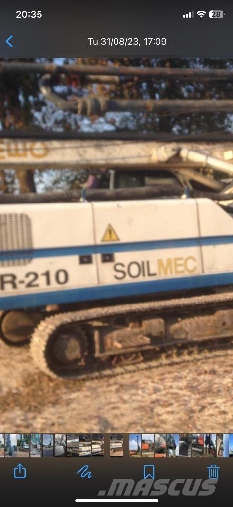  Soil mec R 210. Cfa Outros equipamentos perfuração