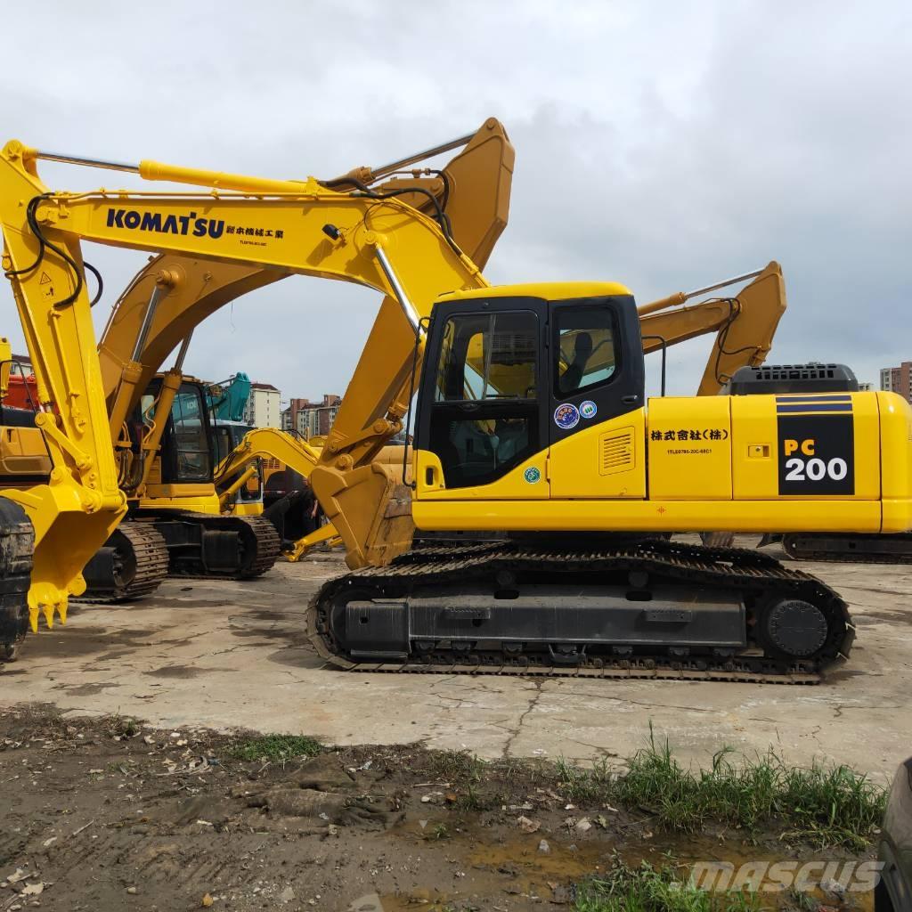Komatsu PC200-7 Escavadeiras de esteiras