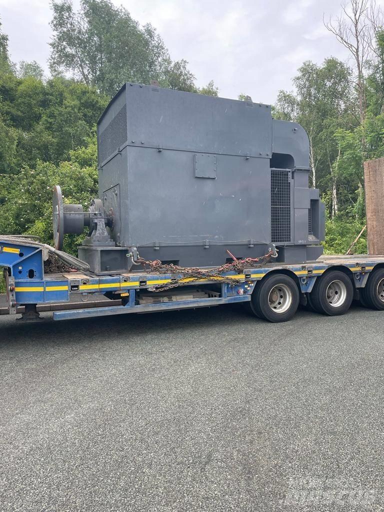  Brush 3100kW Motor Peças de equipamento de lixo, reciclagem e pedreiras