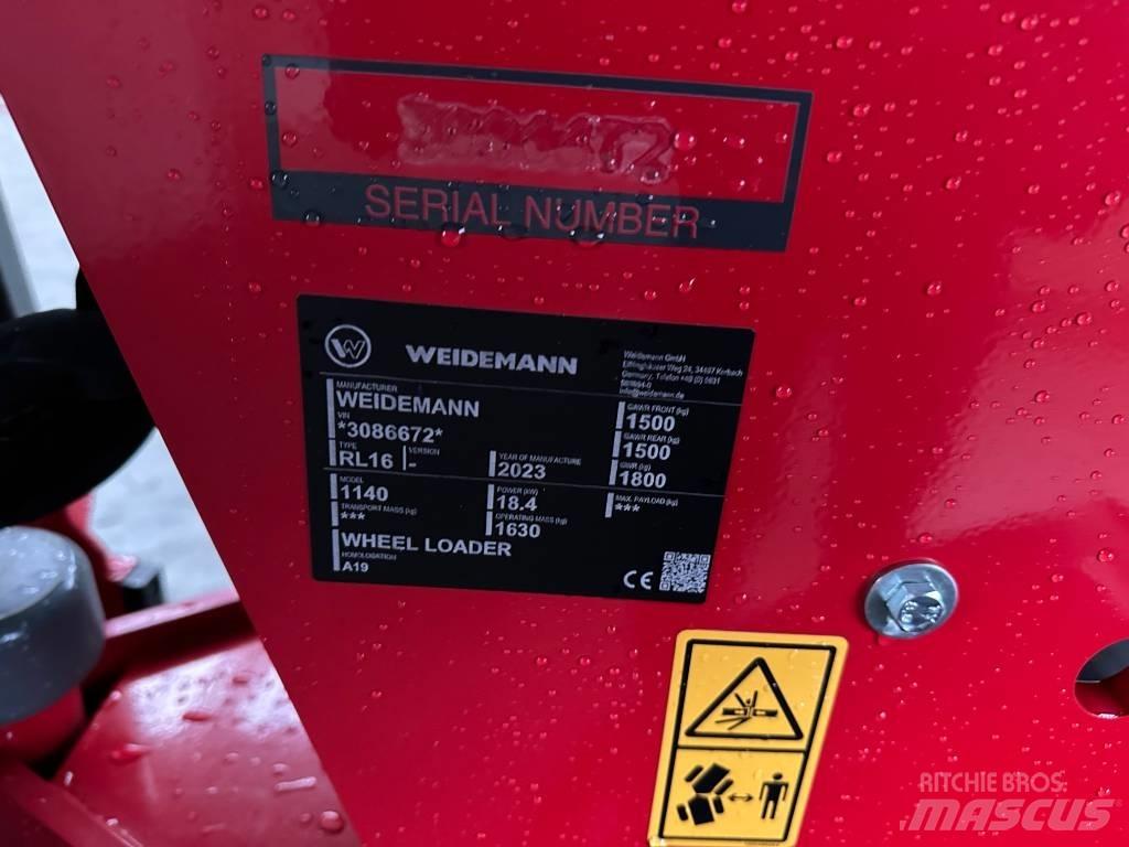Weidemann 1140 Mini carregadoras