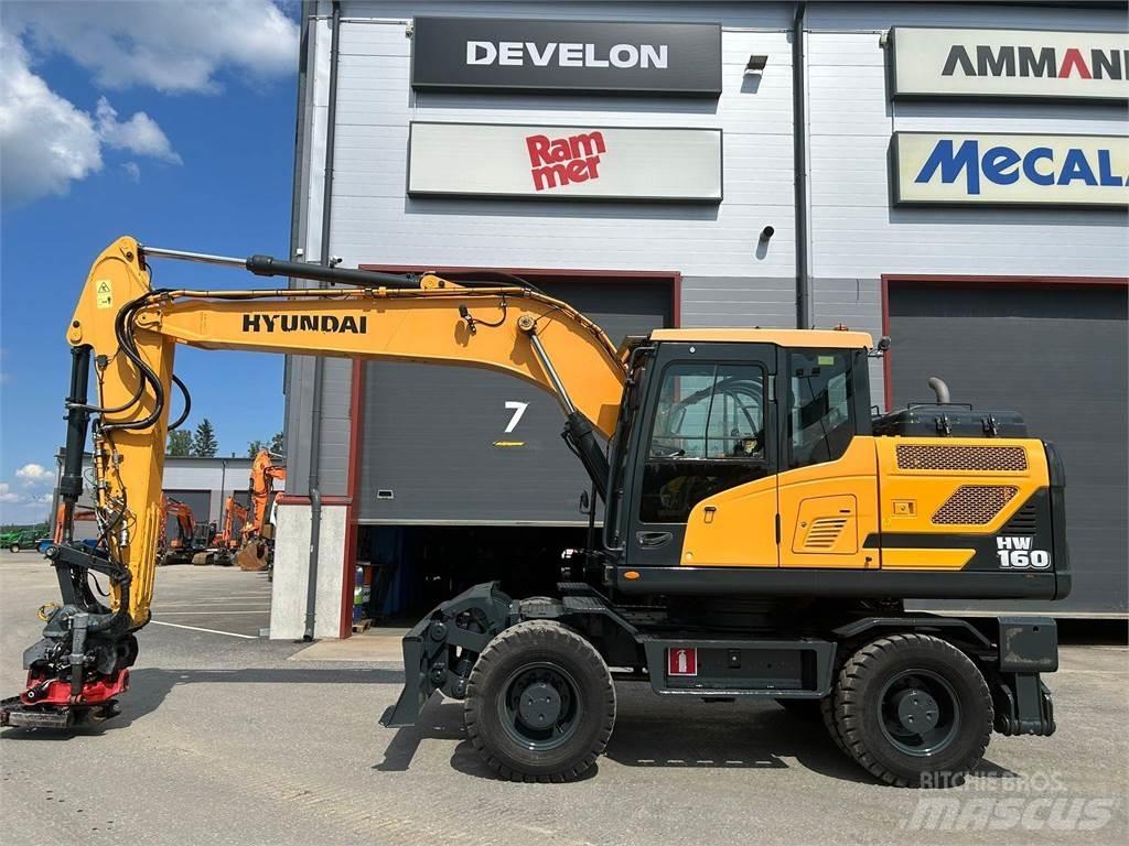 Hyundai HW160 Escavadoras de rodas