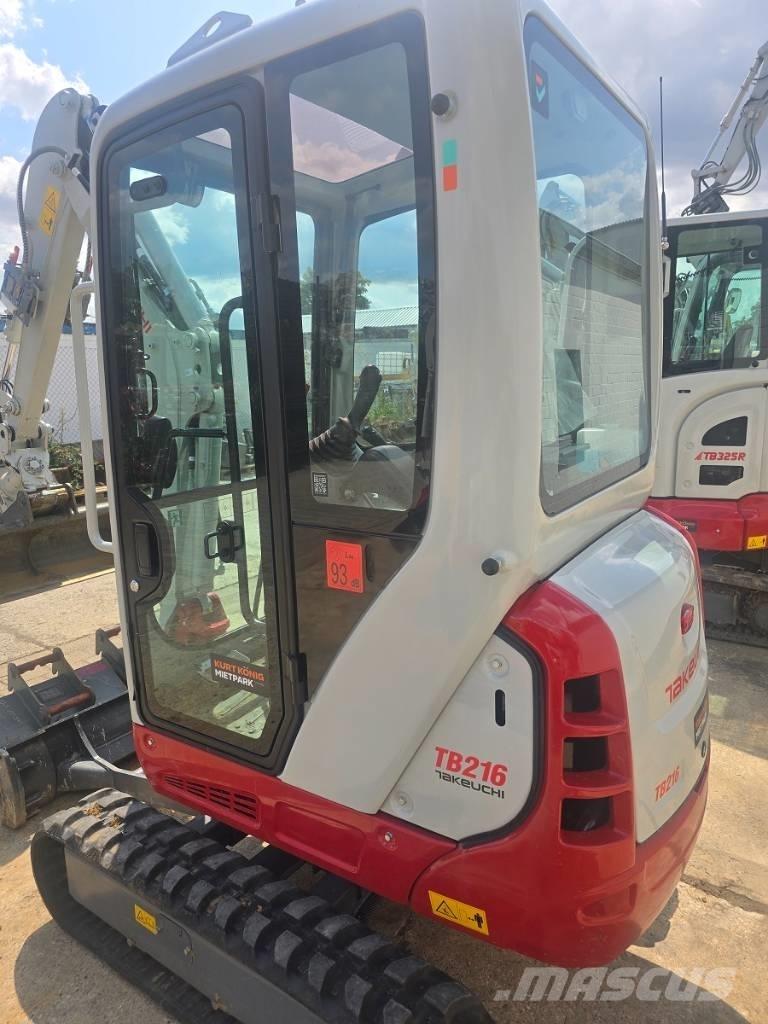 Takeuchi TB 216 A Miniescavadeiras