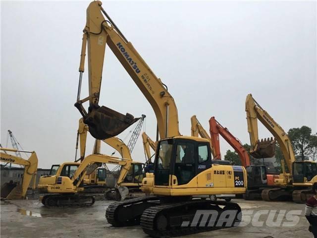 Komatsu pc200-7 Escavadeiras de esteiras