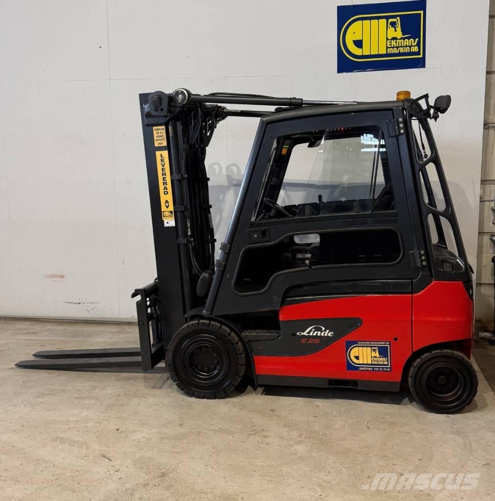 Linde truck E25 Empilhadores eléctricos