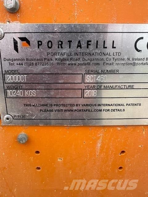Portafill 2000CT Crivos móveis