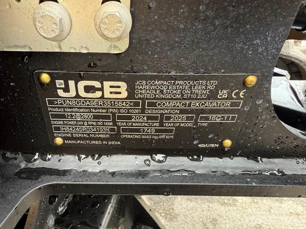 JCB 16C-1 Miniescavadeiras