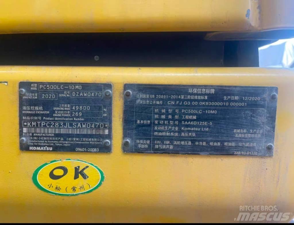 Komatsu pc500lc-10mo Escavadoras anfíbias