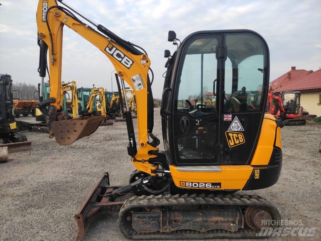 JCB 8026 CTS Miniescavadeiras
