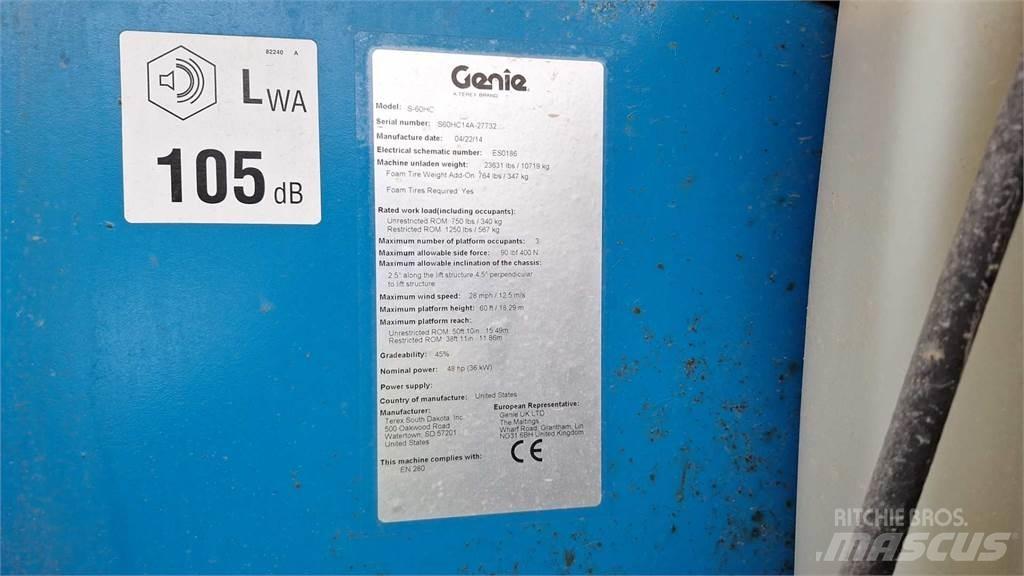 Genie S60HCE Elevadores braços Telescópicos