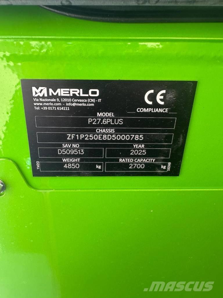 Merlo P 27.6 Plus Manipulador telescópico