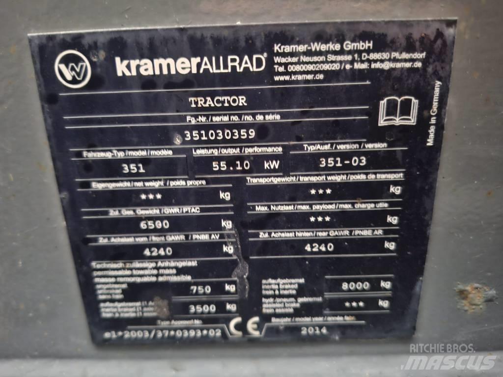 Kramer 580 Carregadeiras de rodas