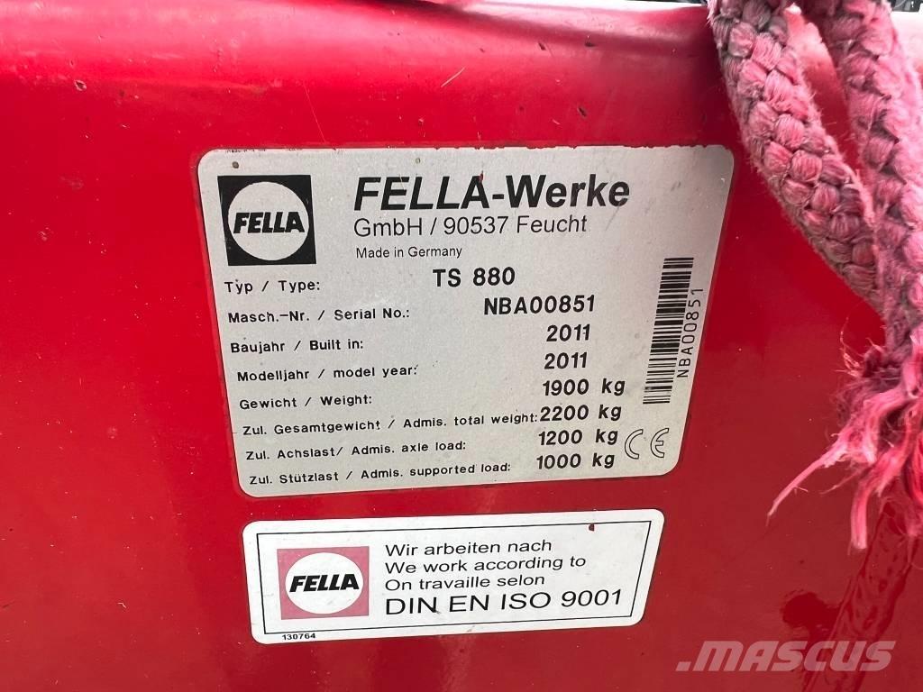 Fella TS 880 Gadanheiras-fileiras