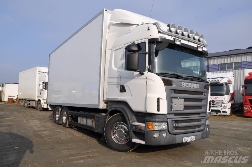Scania R480LB6X2MNB Caminhões de caixa fechada
