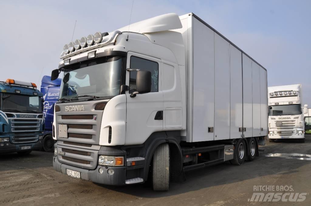 Scania R480LB6X2MNB Caminhões de caixa fechada