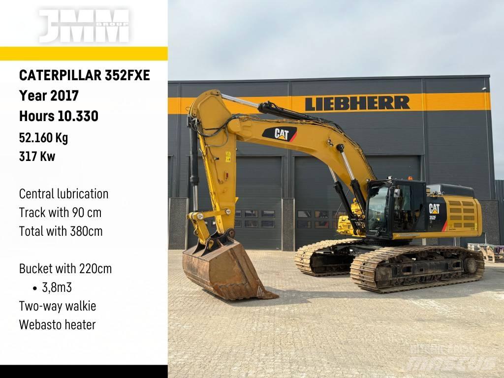 CAT 352 FXE Escavadeiras de esteiras