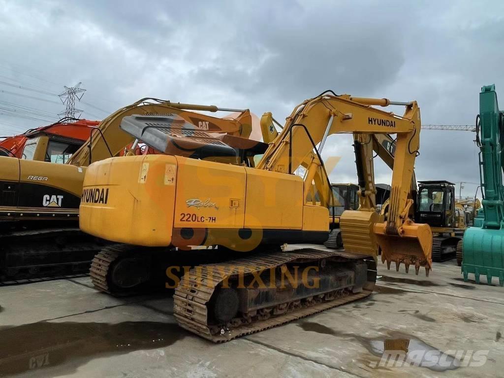 Hyundai Robex 220-7 Escavadeiras de esteiras