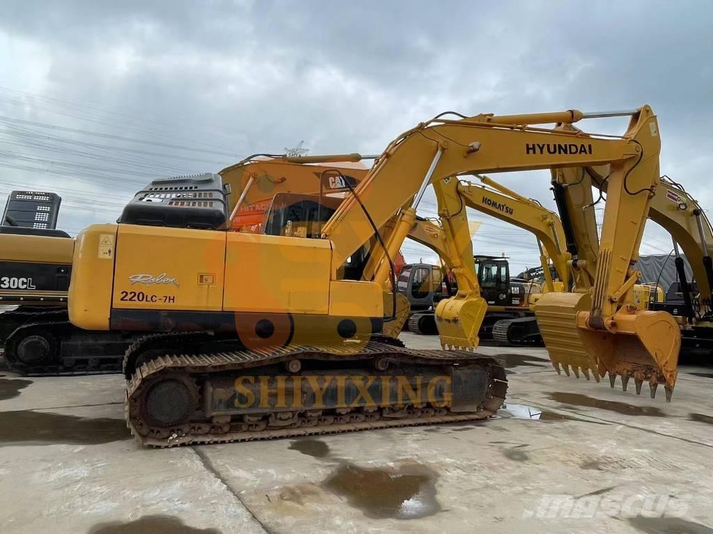Hyundai Robex 220-7 Escavadeiras de esteiras