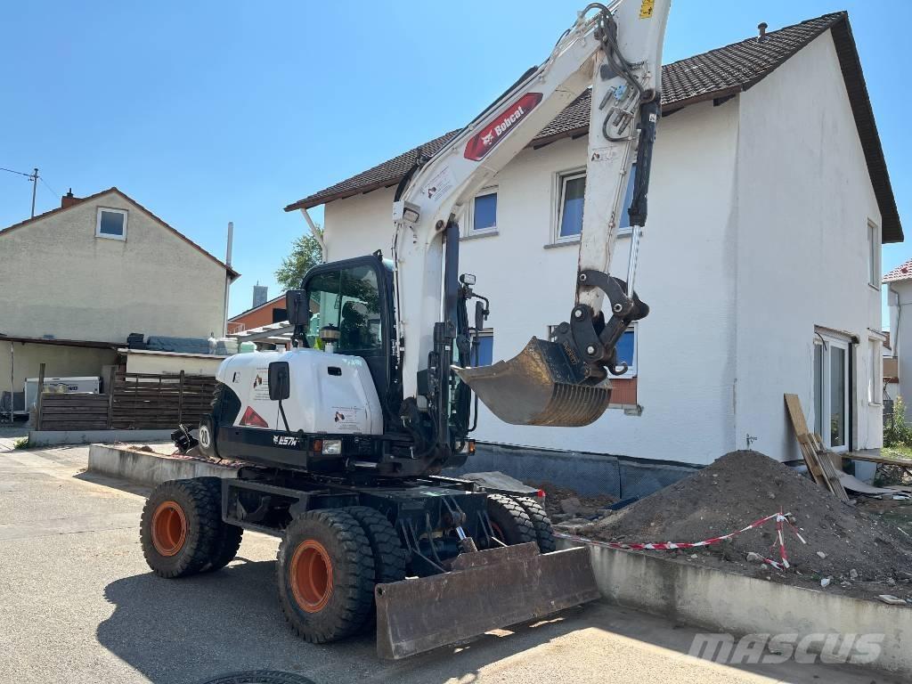 Bobcat E 57 W Escavadoras de rodas