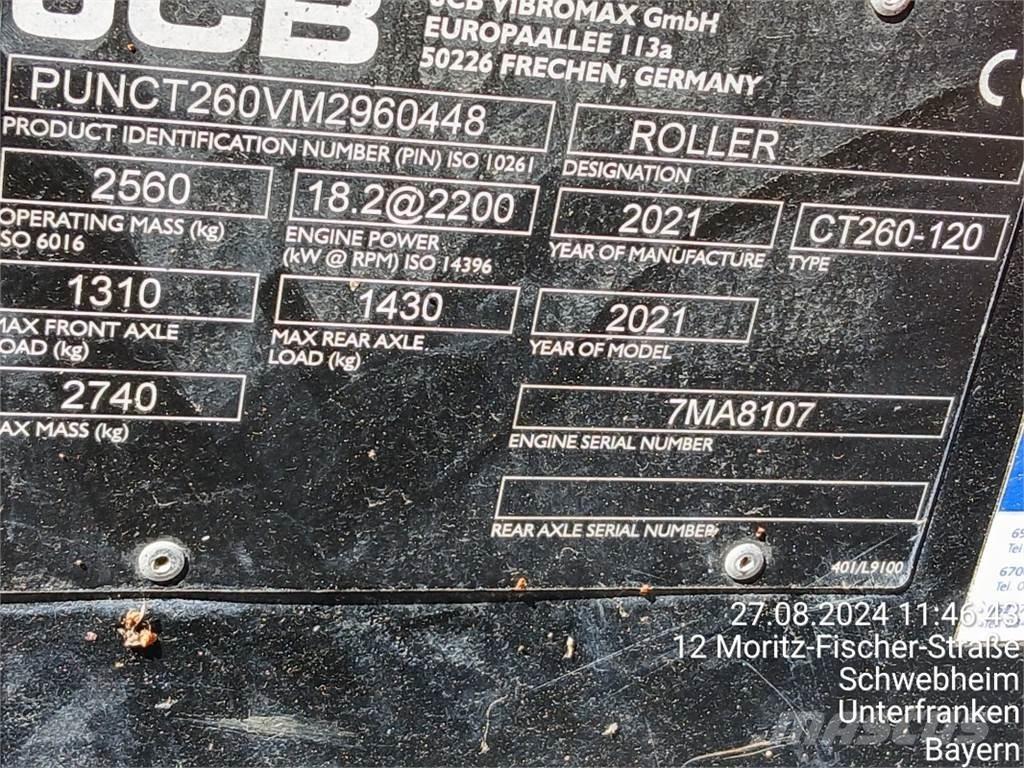 JCB CT260-120 Compactadores