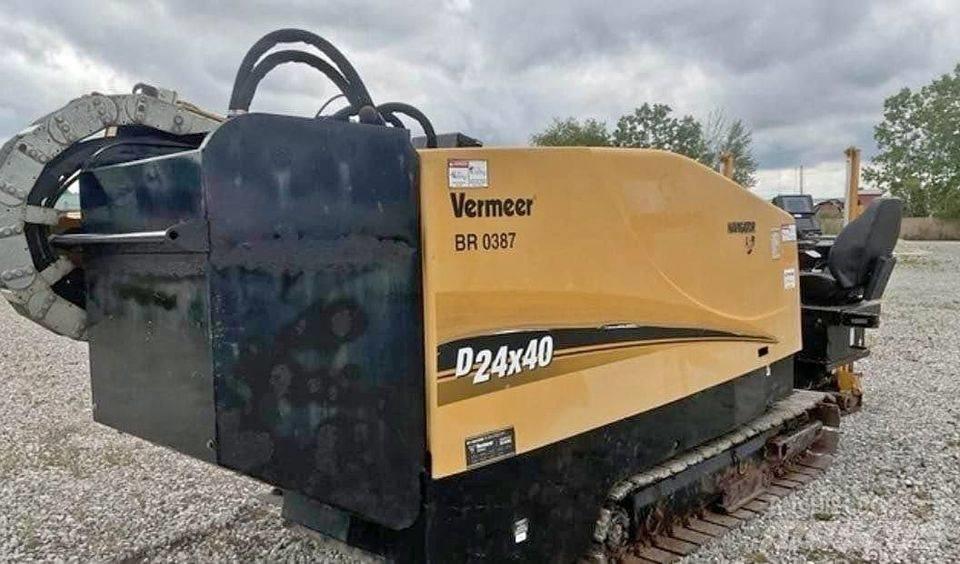 Vermeer 24x40 S3 Equipamentos de perfuração direcional horizontal