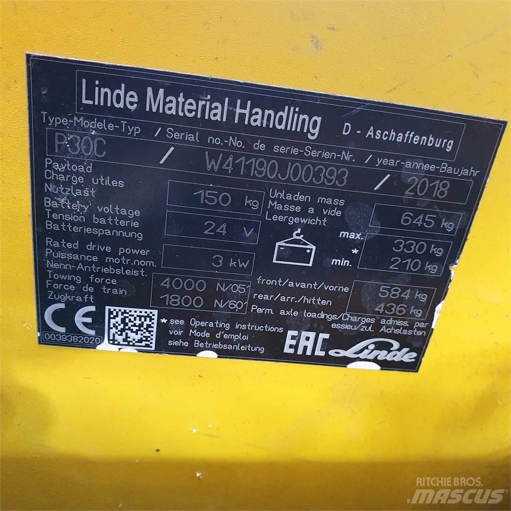 Linde P30C Tractores de reboque