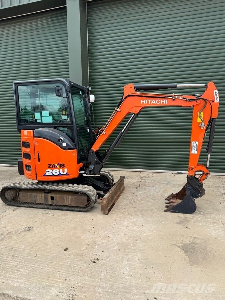 Hitachi 26U-6 CR Miniescavadeiras