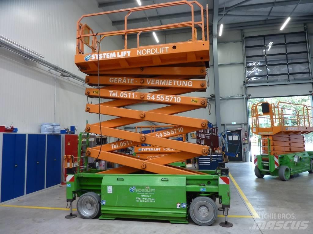HAB S 175 12 E2WD Elevadores de tesoura