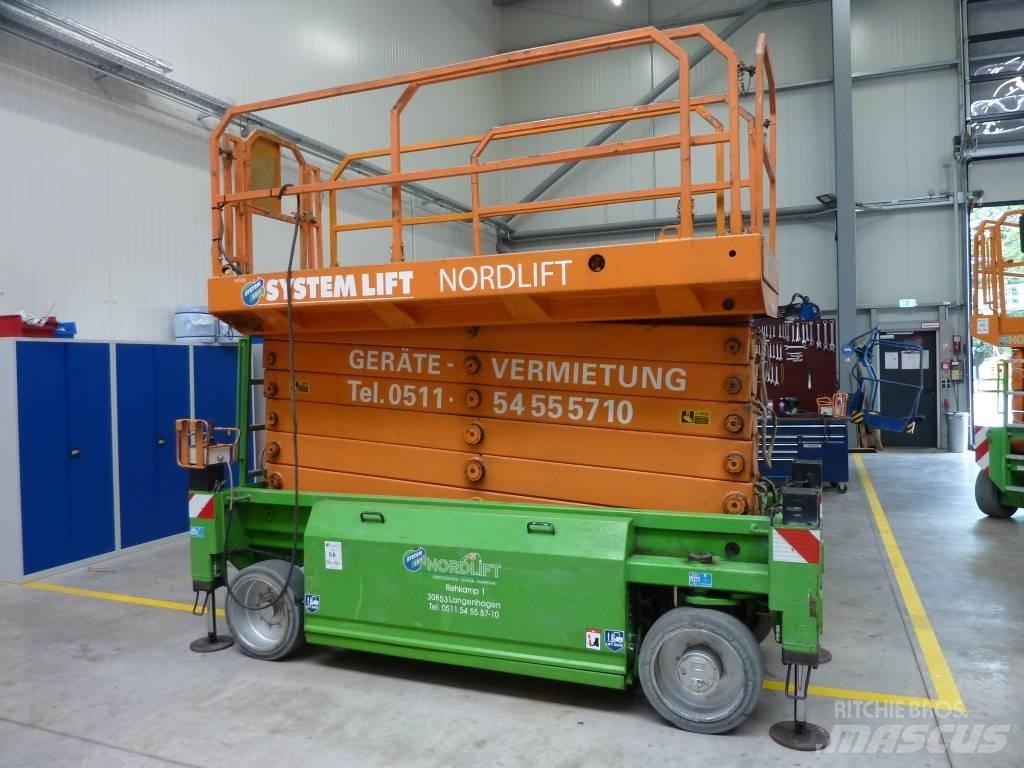 HAB S 175 12 E2WD Elevadores de tesoura