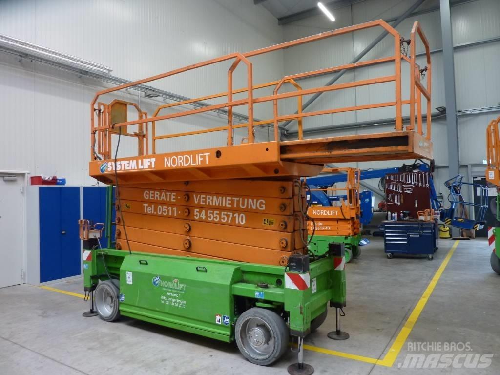 HAB S 175 12 E2WD Elevadores de tesoura