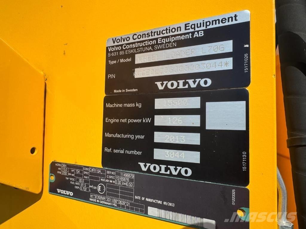 Volvo L 70 G Carregadeiras de rodas