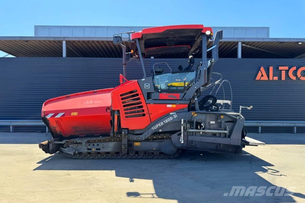 Vögele SUPER 1800-3I Espalhadoras de asfalto