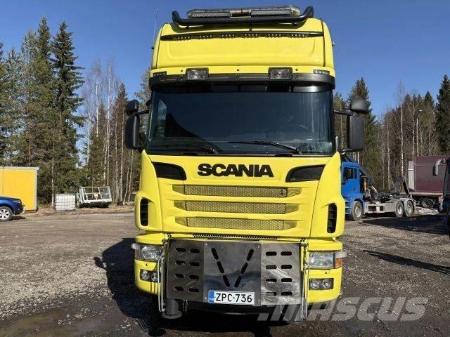 Scania R164G 8*4 Camiões grua