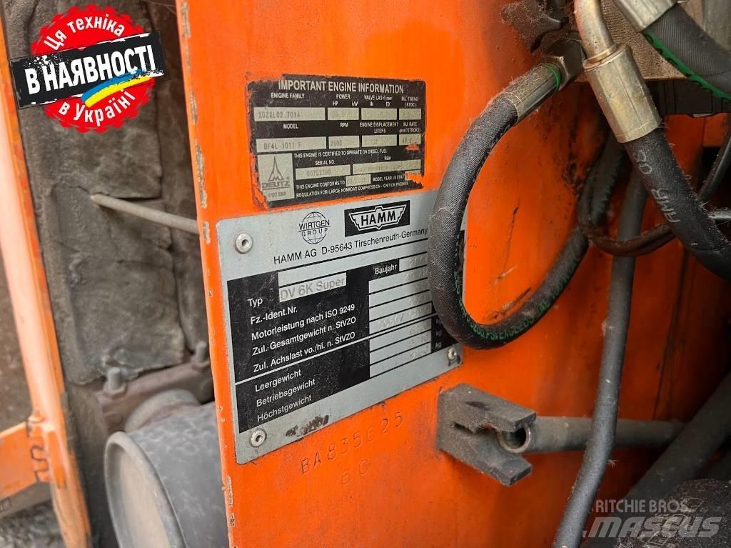 Hamm DV 6 K Cilindros Compactadores tandem