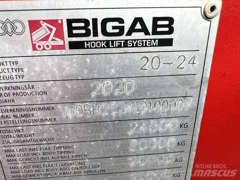 Bigab 20-24 Reboques Agrícolas basculantes