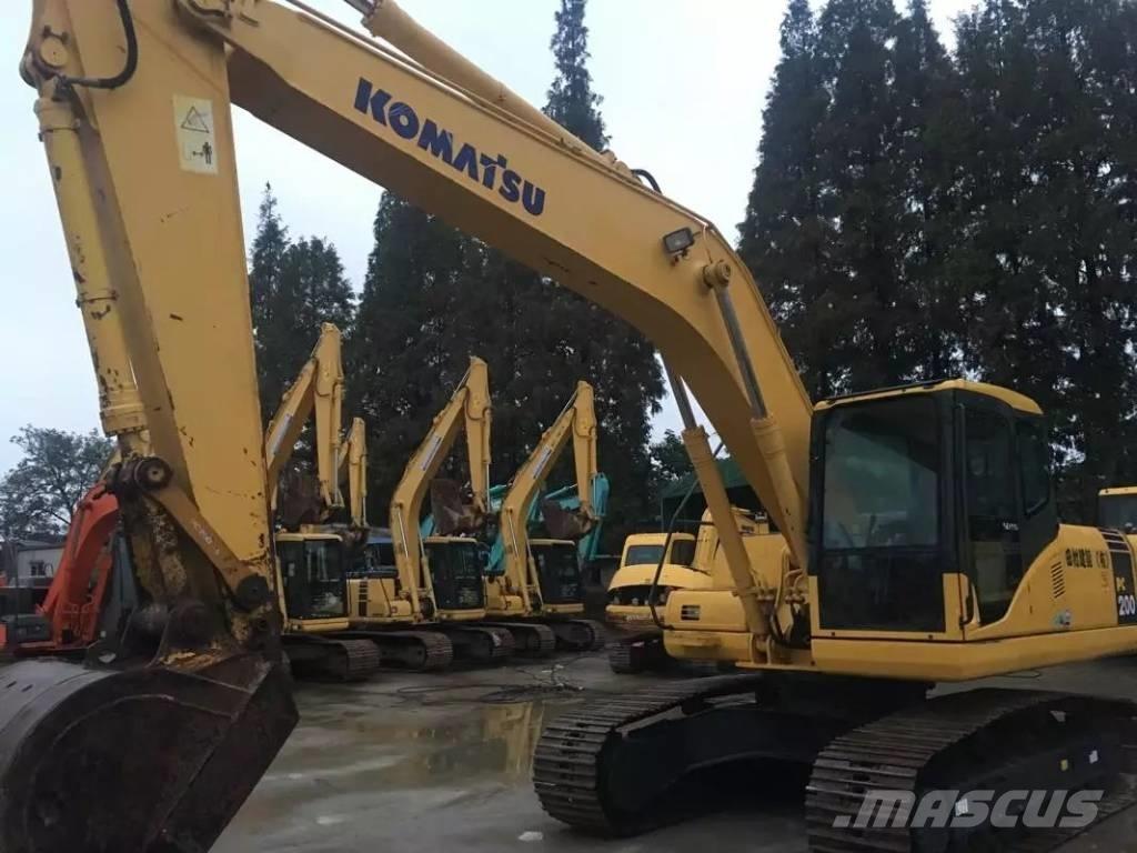 Komatsu pc200-7 Escavadeiras de esteiras