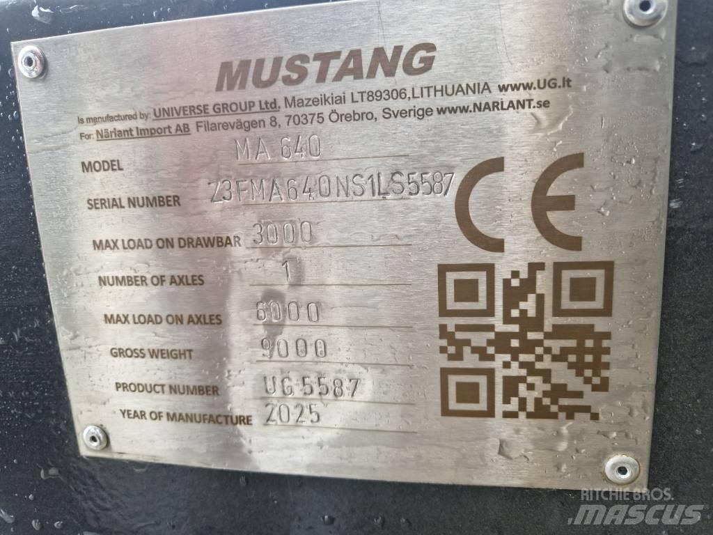 Mustang MA C-640 Outros reboques agricolas