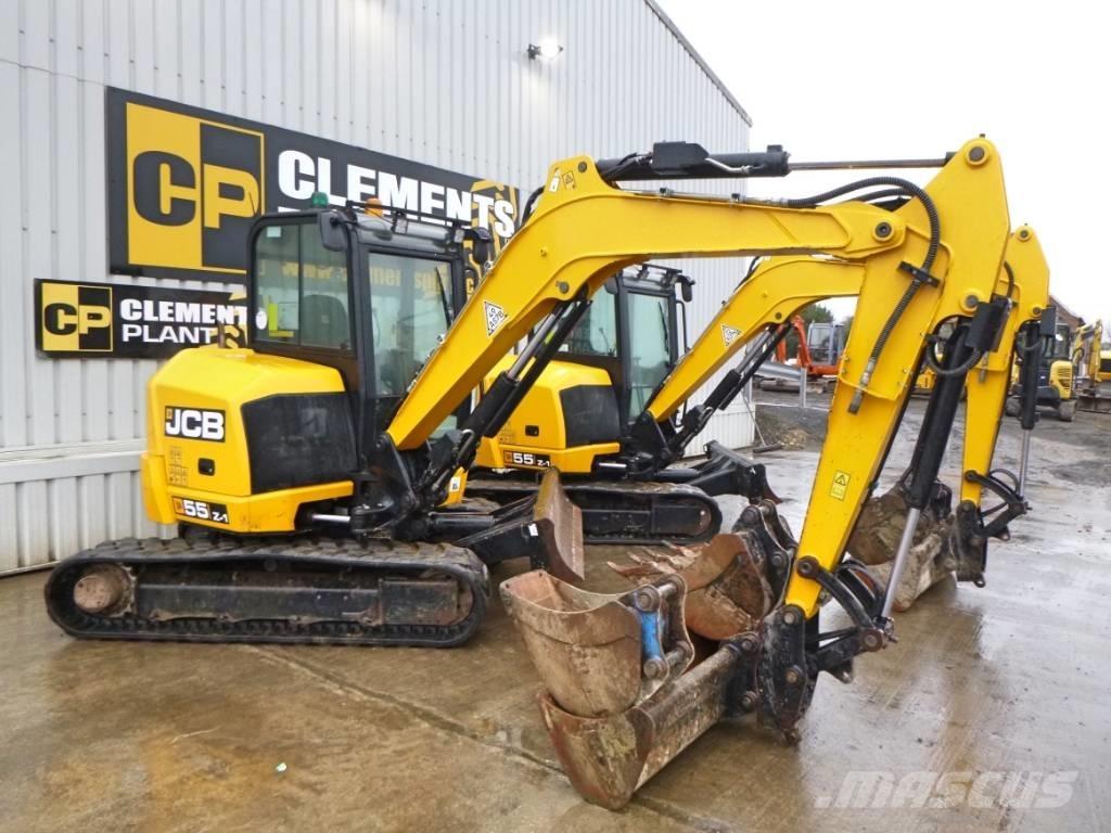 JCB 55 Z-1 Escavadoras Midi 7t - 12t