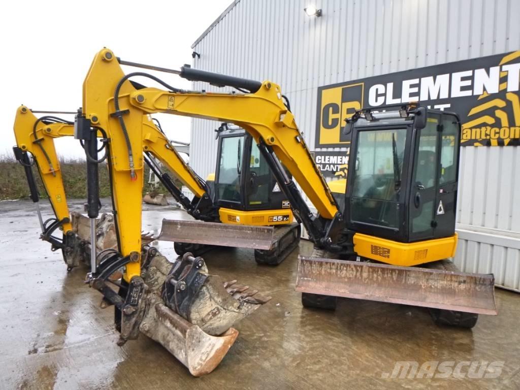 JCB 55 Z-1 Escavadoras Midi 7t - 12t