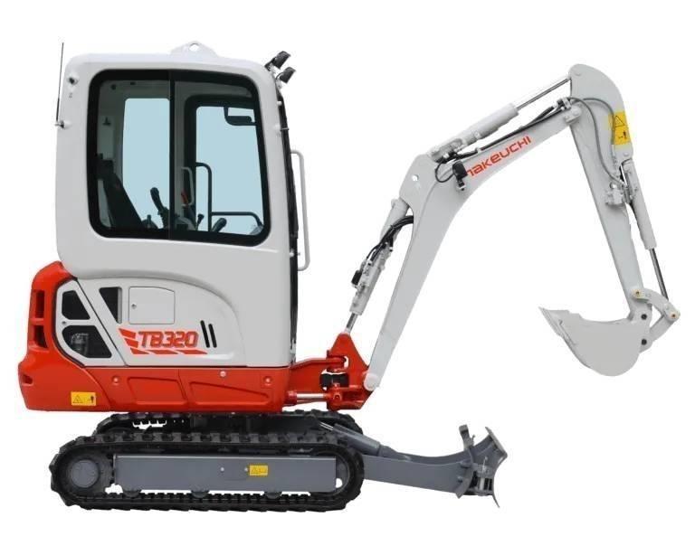 Takeuchi TB320 Miniescavadeiras