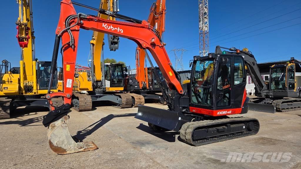 Kubota KX 080-4 Escavadoras Midi 7t - 12t