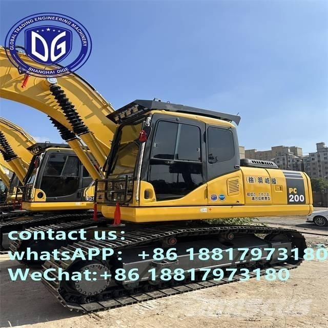 Komatsu PC 200-7 Escavadeiras de esteiras