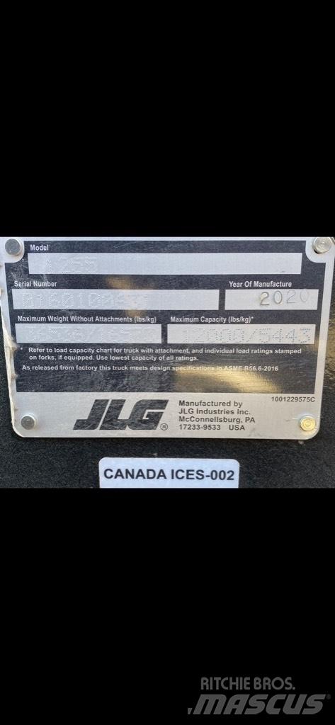 JLG 1255 Manipulador telescópico