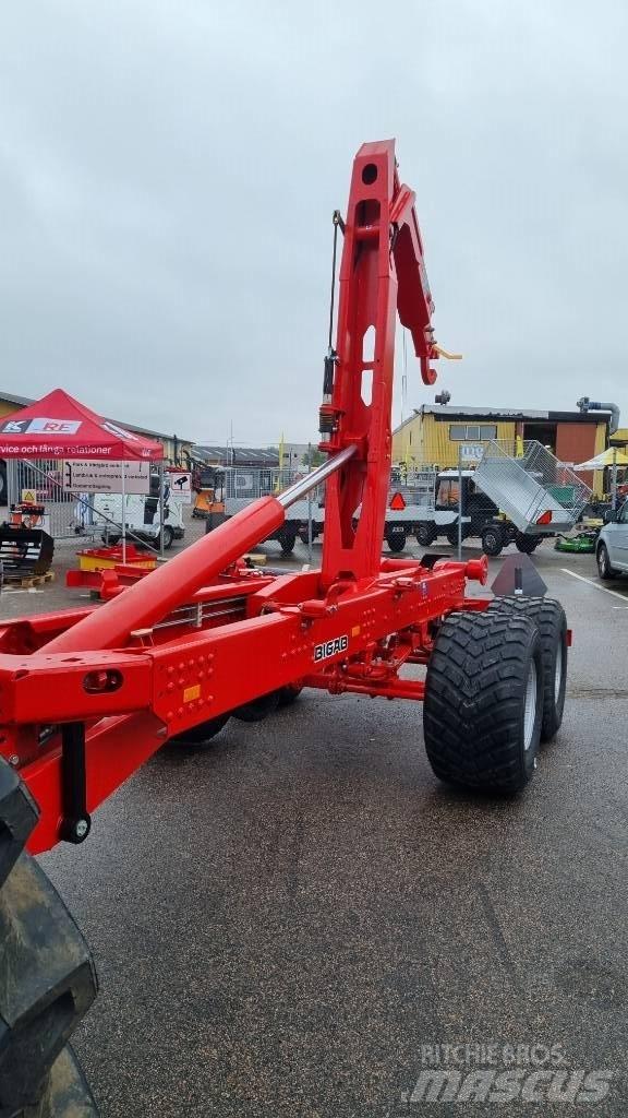 Bigab B12 Växlarvagn Reboques elevadores gancho