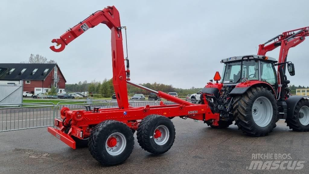 Bigab B12 Växlarvagn Reboques elevadores gancho